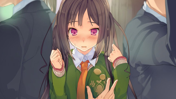 痴漢のチンポになんか負けない!!!　でも気持ちよくなっちゃってるエロ画像