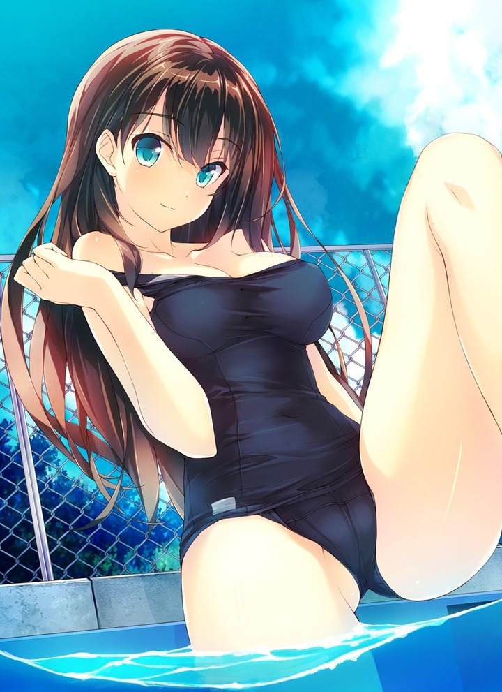 かわいいスク水の女の子の画像をください!!!
