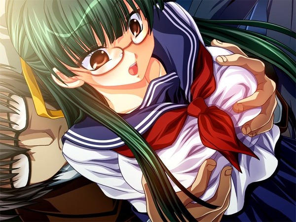 痴漢されてる女の子がエロ過ぎる