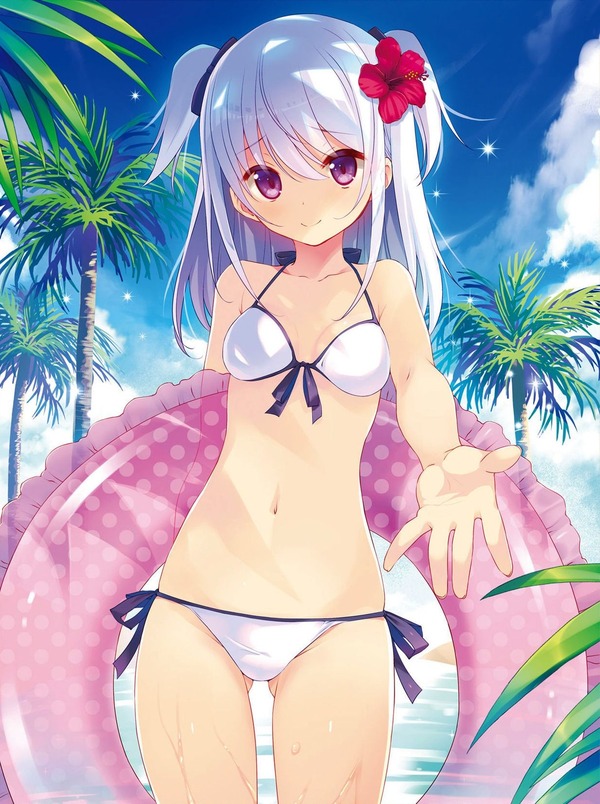 水着と下着面積は同じなのに　なぜ水着だと見せていただけるのか　サービスか!?