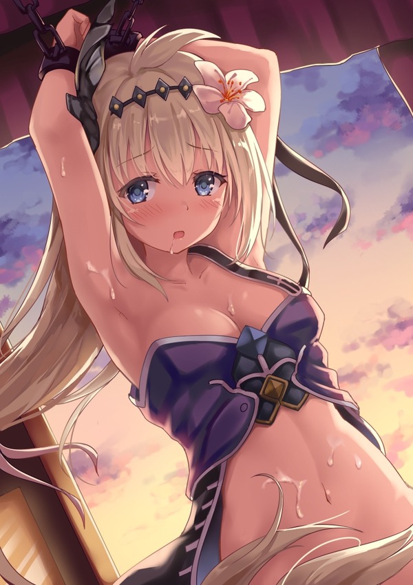 拘束されてエッチなことし放題になってるエロ画像　なにからするかでｵﾏｴﾗの変態度が分かるな?