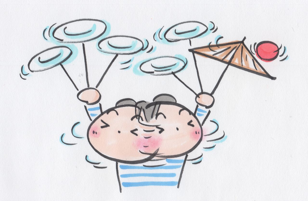 回ってます