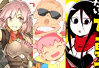 「女だから、とパーティを追放されたので伝説の魔女と最強タッグを組みました 1」&「こわもてかわもて 1」&「自殺したい女勇者に魔王が困らされています! 1」