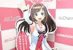 キズナアイ等身大スタンディ