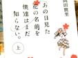 小説版「あの日見た花の名前を僕達はまだ知らない」