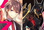 笹木さくまのライトノベル「女神の勇者を倒すゲスな方法」6巻と「暗黒騎士様といっしょ!」1巻