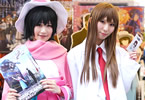 「シュタインズ・ゲート ゼロ」の配布会より、牧瀬紅莉栖&椎名まゆりのコスプレイヤーさん