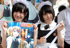 Vアニメ「異世界食堂」 アニメイト秋葉原の配布イベントでのウエイトレスさん