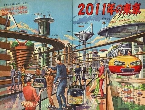 透明チューブ 車 飛ぶ