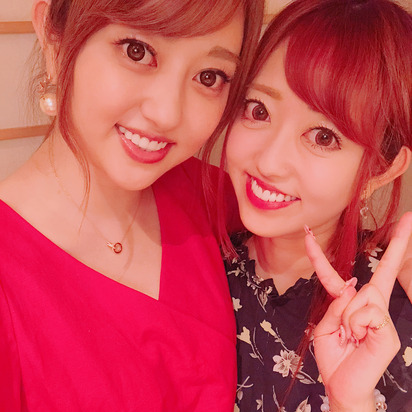 菊地亜美_姉_2ショット