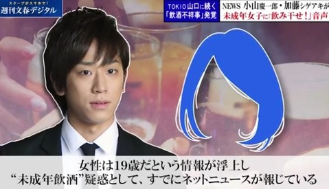 NEWS飲酒強要