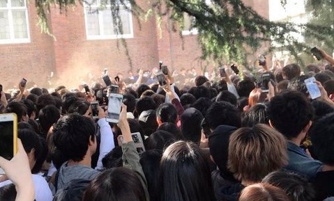 立教大学 学園祭に 橋本環奈