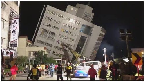 【台湾東部地震】花蓮でM6.4 マーシャルホテル(統帥大飯店)倒壊=2人死亡200人超負傷