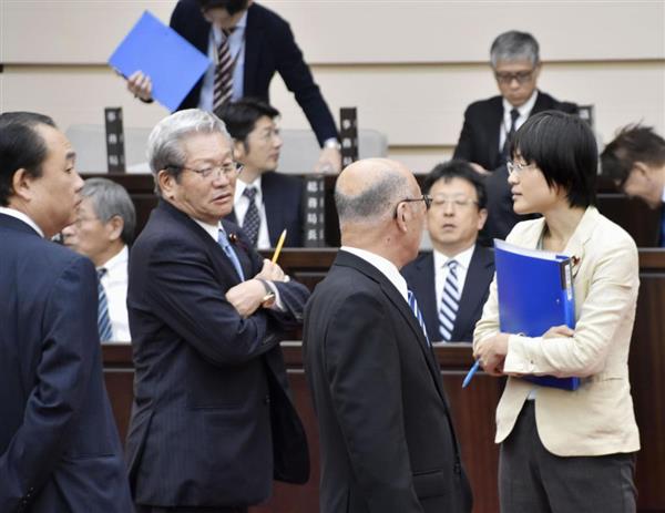 【熊本市議会】“質疑で喉あめ”の緒方夕佳市議、8時間紛糾の末に懲罰動議可決=子連れ騒動では厳重注意