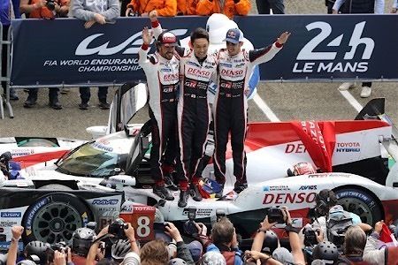 【ルマン24時間決勝】トヨタが1－2フィニッシュ、日本車と日本人による史上初の快挙＝TOYOTA GAZOO Racing