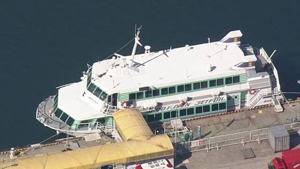 【新潟・佐渡沖】ジェットフォイル「ぎんが」 海洋生物に衝突し87人負傷=クジラか