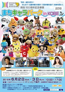 まちキャラパークポスター