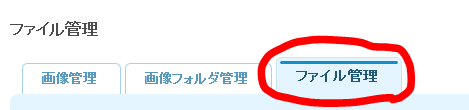 ファイル管理