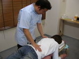 施術 腰