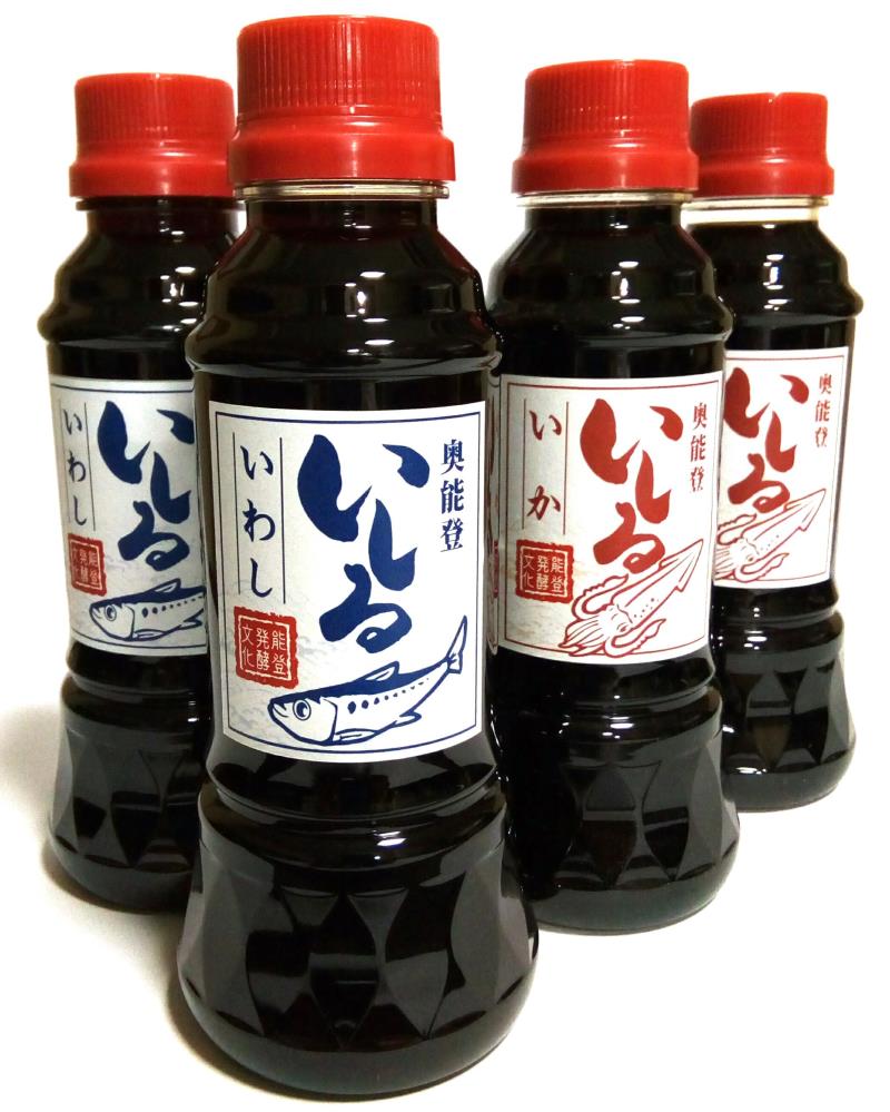 現品 (石川県産)能登特産 魚醤油 いしる いしり よしる 3種詰合せ:500ml×各1本 送料無料