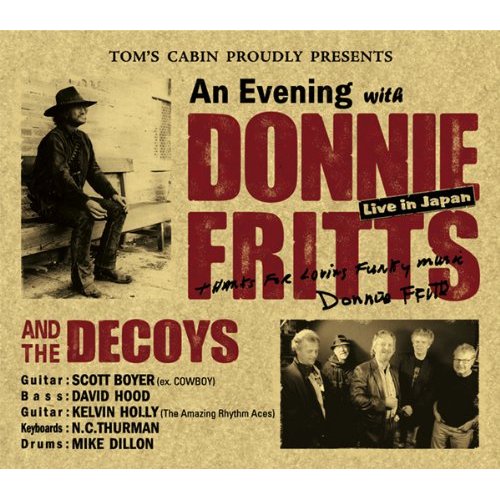 <b>レシーブ</b>二郎の音楽日記:Donnie Fritts/An Evening with Donnie Fritts <b>...</b>