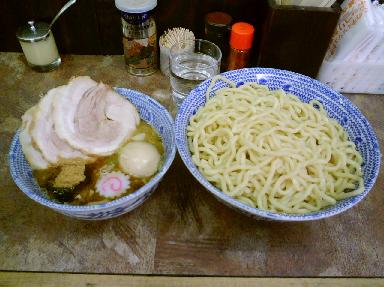 あつもり 大盛り 豚のせ 味玉