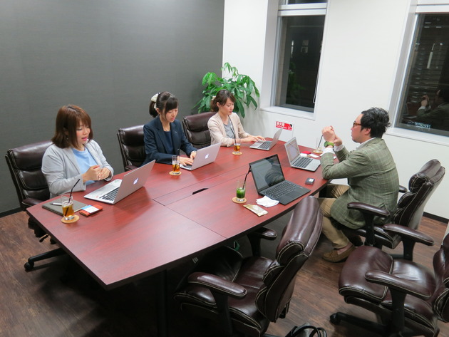 働きがいのある会社に対する両社の取り組みや上位企業の分析など、ランキング1位になるための情報交換を行いました。