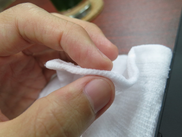 この分厚さは、もはやタオルですね。