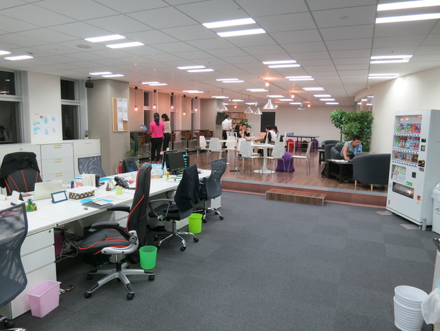 いや~、働きがいのある会社の、働きがいのあるオフィスはオシャレで魅力的でしたね。