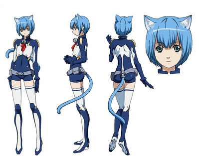 J-01 メルウィン 三面図 スキンスーツ