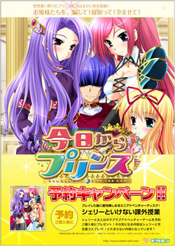今日からプリンス予約キャンペーン