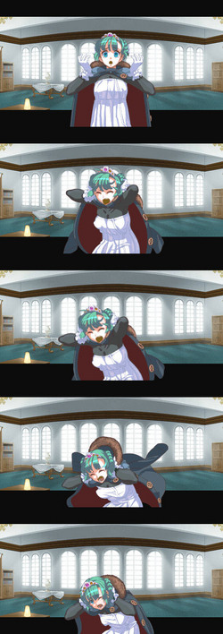 驚くセレス