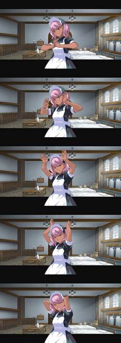 嗤うメアリ