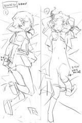 抱き枕あゆむラフ