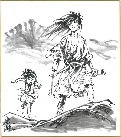 どろろ岩瀧さん色紙