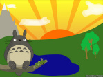 ジブリ壁紙 画像 となりのトトロ