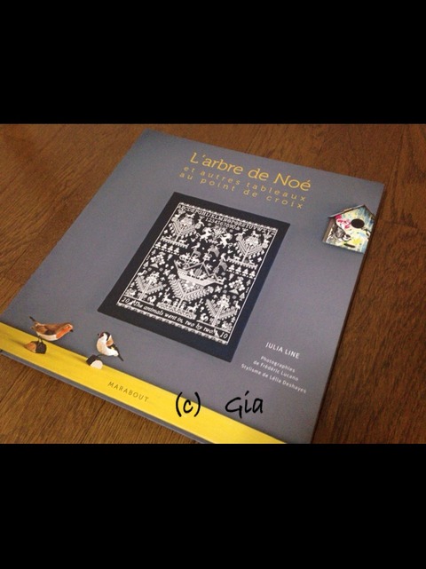 クロスステッチ図案　洋書　L'arbre de Noe クロスステッチ図案 洋書 L'arbre de Noe Amazon.co.jp