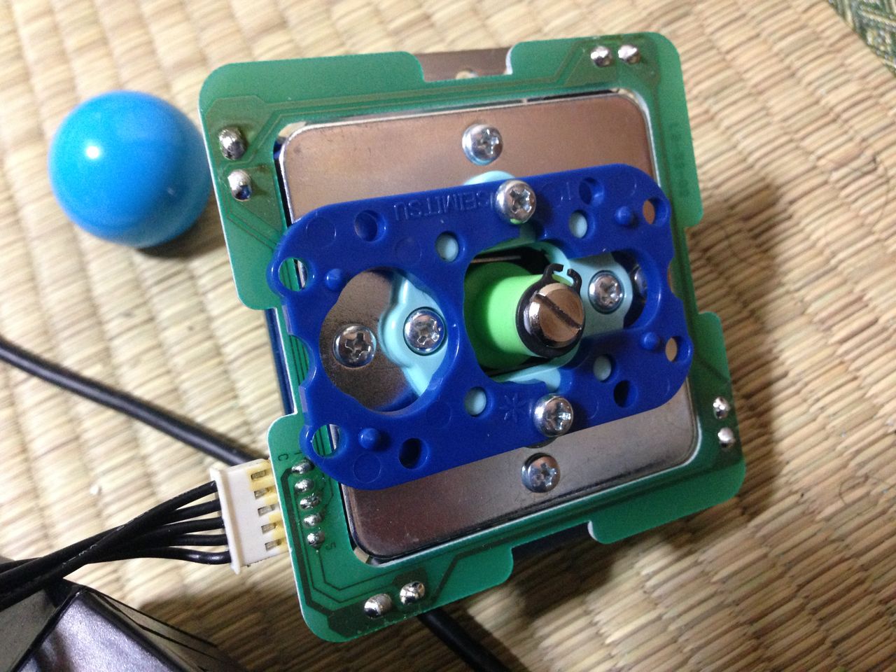 アケコン]Madcatz TEのサンワレバーをセイミツレバーに交換しました
