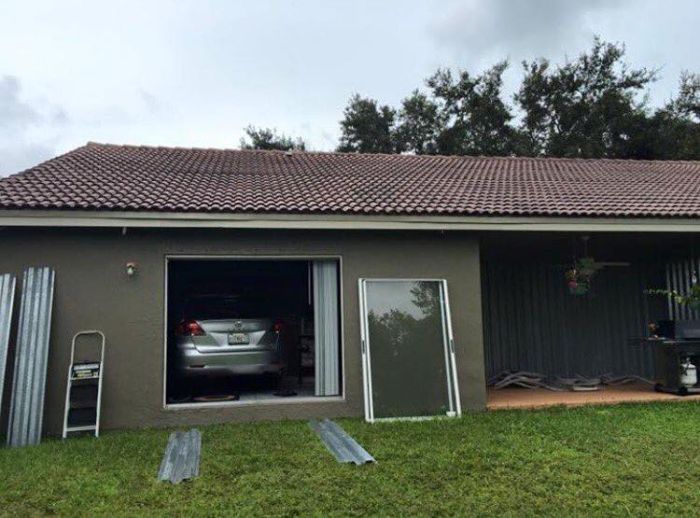 強烈なハリケーンから身を守る車、その様子をご覧ください【4pic】