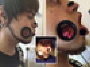 【閲覧注意】「顔に最も穴が開いている人間」とかいうギネス記録保持者・・・