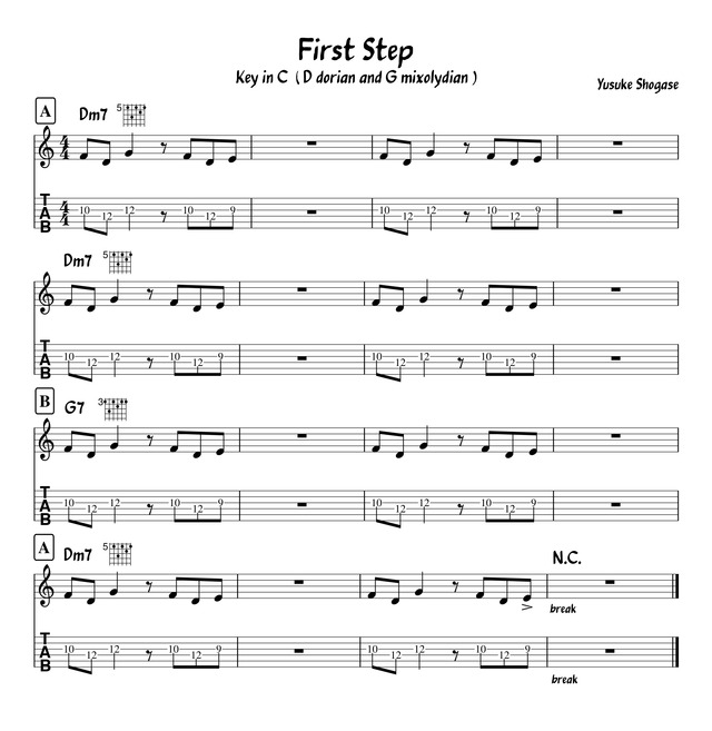 First_Step楽譜のみ