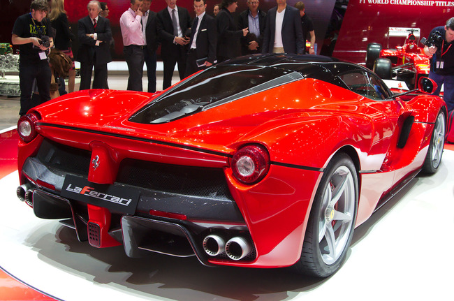 Geneva_MotorShow_2013_-_Ferrari_LaFerrari_rear_left_view