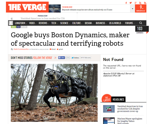 Google buys Boston Dynamics