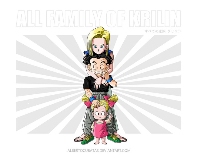 all_family_of_krilin_by_albertocubatas-d96keaj