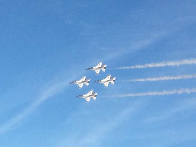 アメリカの航空ショー行って来たから画像はる