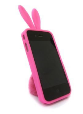 iPhone4/iPhone4S rabito ¥é¥Ó¥Ã¥È¥±¡¼¥¹¡¡¤¦¤µ¤®¡Ê¥Ô¥ó¥¯¡Ë