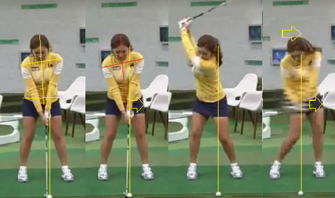 フォワードプレス2軸スイング