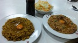 自由軒の名物カレーとハヤシライス