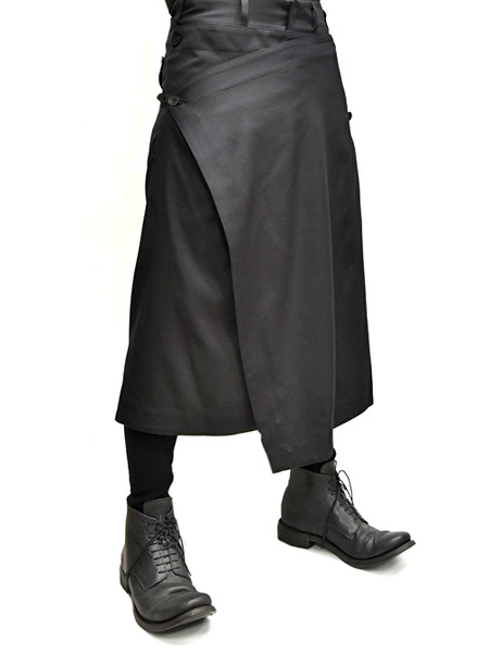 JULIUS Attached Skirt Trousers 通販 GORDINI006