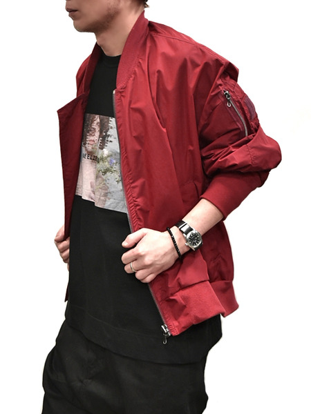 JULIUS MA-1 red 着用 通販 GORDINI007